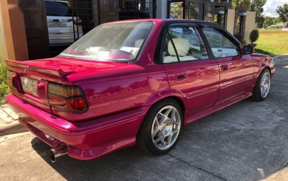 Red Toyota Corolla 1990 for sale in Mabalacat-1