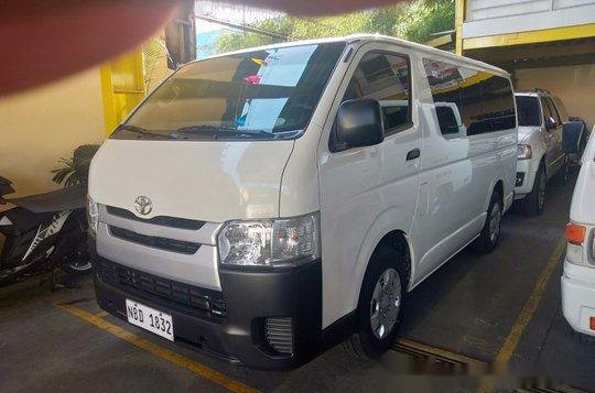 White Toyota Hiace 2019 for sale in Quezon City -2