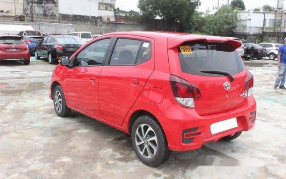 Red Toyota Wigo 2018 at 18887 km for sale -1