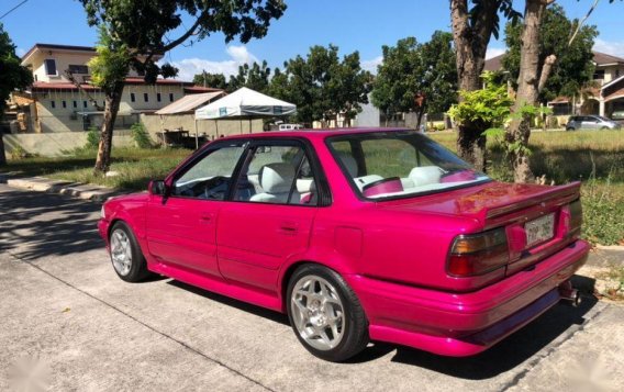 Red Toyota Corolla 1990 for sale in Mabalacat-2