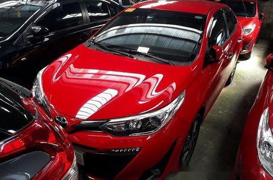 Selling Red Toyota Vios 2019 Automatic Gasoline -1