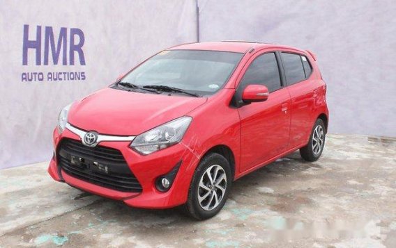 Red Toyota Wigo 2018 at 18887 km for sale 