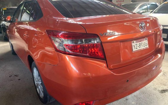 Used Orange Toyota Vios 2016 for sale in Manual -3