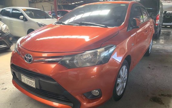 Used Orange Toyota Vios 2016 for sale in Manual 