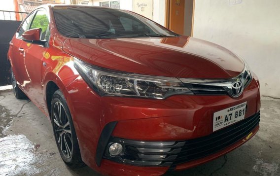 Used Red Toyota Corolla altis 2018 for sale in Quezon City