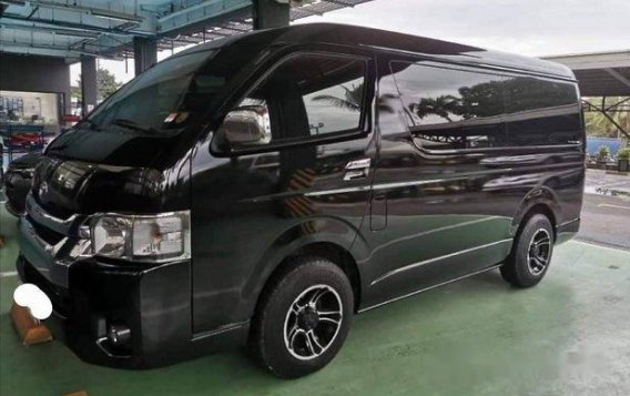 Black Toyota Hiace 2015 at 56182 km for sale -1