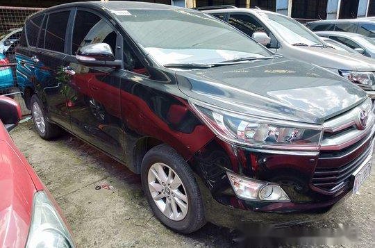 Black Toyota Innova 2017 at 20000 km for sale