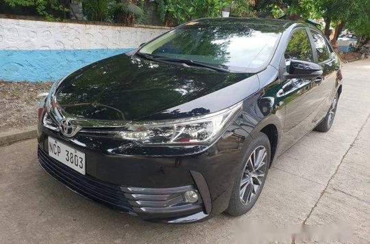 Black Toyota Corolla Altis 2018 Automatic Gasoline for sale -2