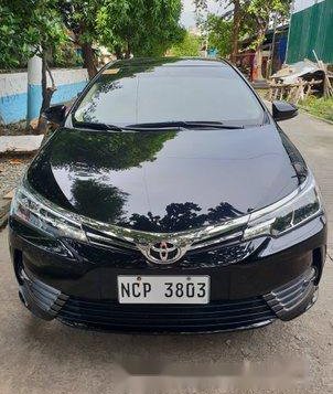 Black Toyota Corolla Altis 2018 Automatic Gasoline for sale -1