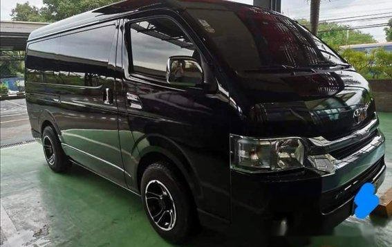 Black Toyota Hiace 2015 at 56182 km for sale 