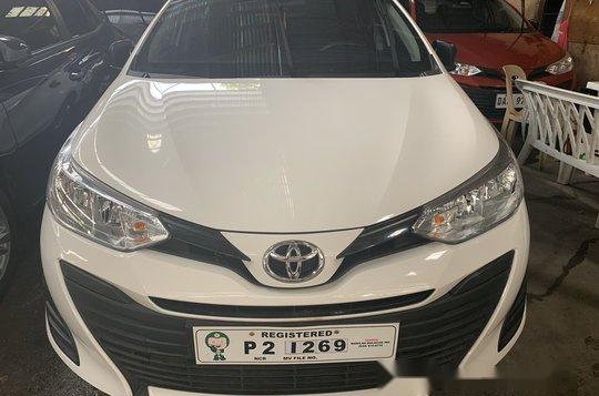 White Toyota Vios 2019 Automatic Gasoline for sale -1