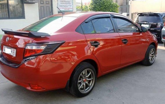 Sell Red 2016 Toyota Vios at Manual Gasoline at 18000km in Manila-5