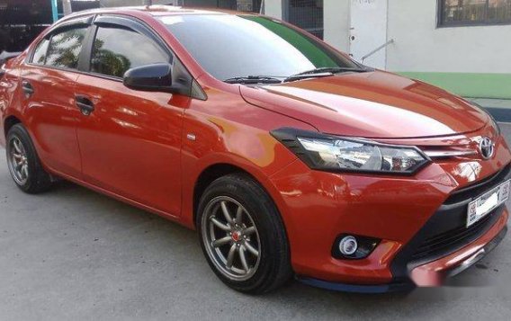 Sell Red 2016 Toyota Vios at Manual Gasoline at 18000km in Manila-1