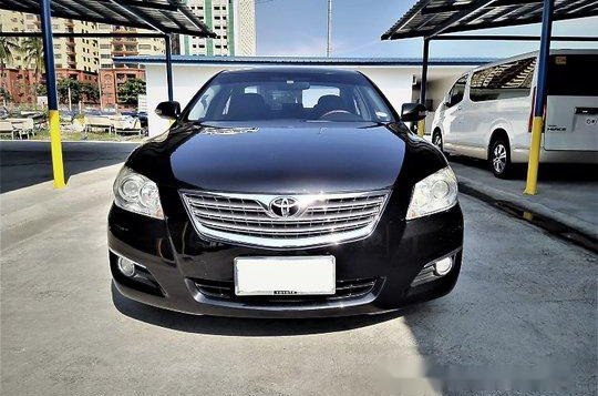 Selling Black Toyota Camry 2007 at 75000 km