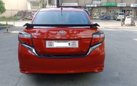 Sell Red 2016 Toyota Vios at Manual Gasoline at 18000km in Manila-7