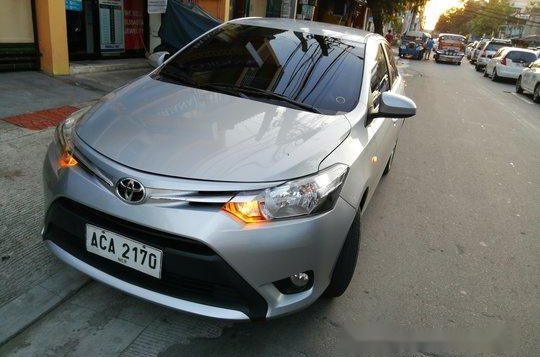 2nd-Hand Silver/Grey Toyota Vios 2014 for sale in Manila-2