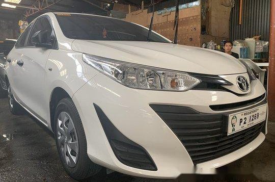 White Toyota Vios 2019 Automatic Gasoline for sale 