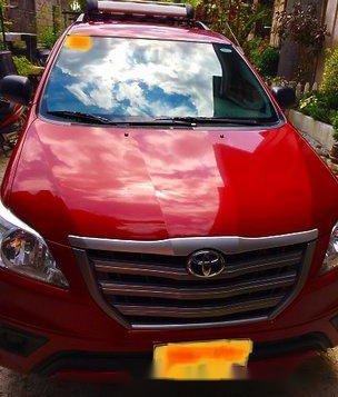 Sell Red 2016 Toyota Innova at 26000 km -1