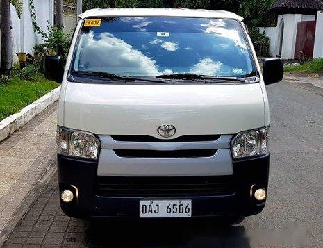 White Toyota Hiace 2019 at 9743 km for sale-1