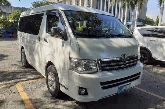 White Toyota Hiace 2013 at 66000 km for sale