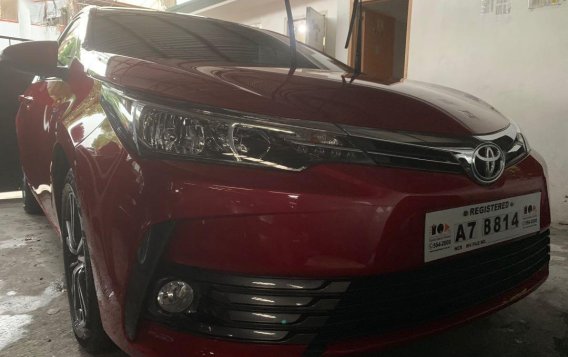 Sell Red 2018 Toyota Corolla Altis in Quezon City 