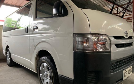 Sell White 2016 Toyota Hiace in Quezon City 
