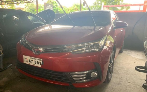 Red Toyota Altis 2018 for sale -2