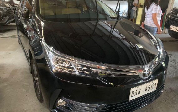 Black Toyota Corolla Altis 2018 for sale in Quezon City -1