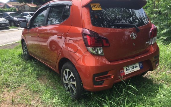 Orange Toyota Wigo 2018 for sale in Cainta-4