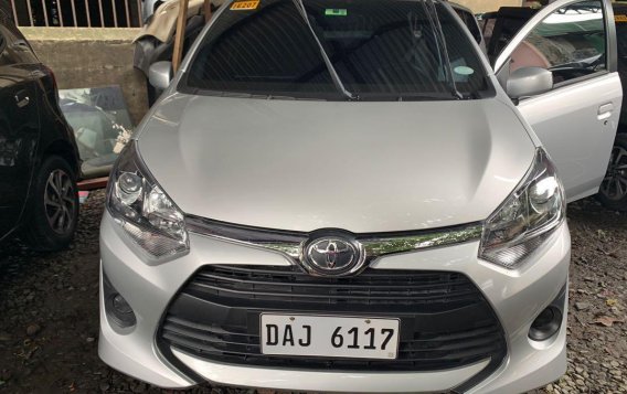 Silver Toyota Wigo 2019 for sale in Quezon City-1