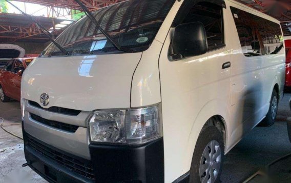 Sell White 2018 Toyota Hiace in Quezon City -0