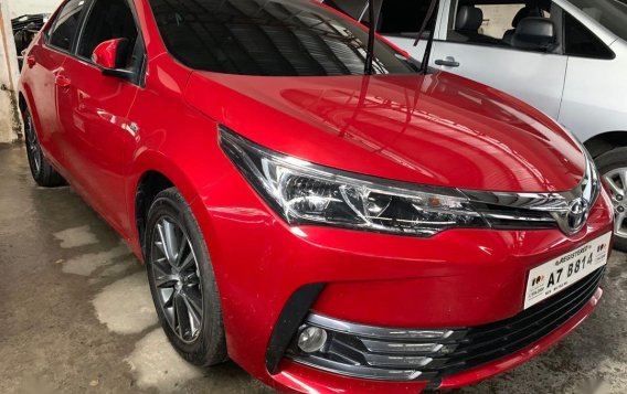 Red Toyota Altis 2018 Sedan for sale in Quezon City -1