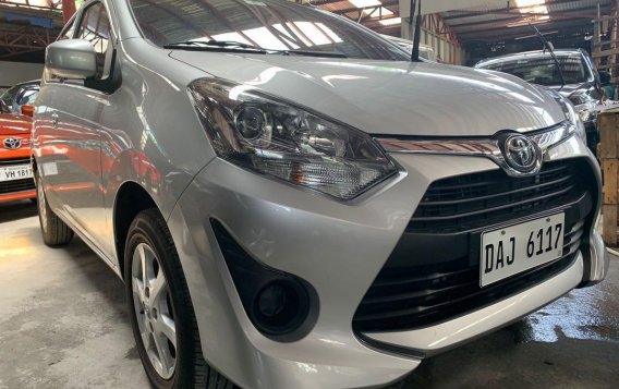 Silver Toyota Wigo 2019 for sale in Quezon City -1