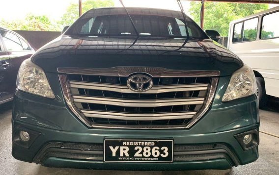 Sell Green 2015 Toyota Innova in Quezon City 