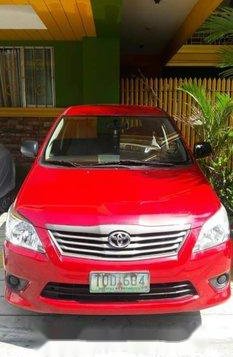 Red Toyota Innova 2012 at 55000 km for sale in Imus