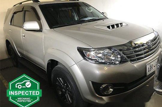 Selling Beige Toyota Fortuner 2015 Automatic Diesel 