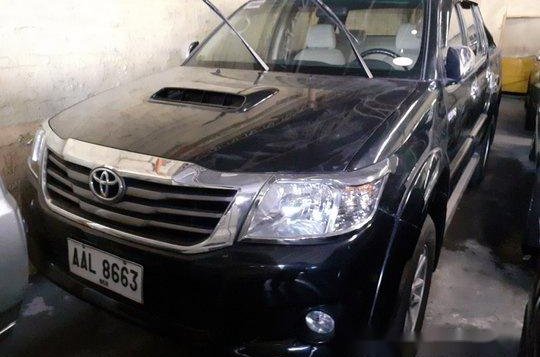 Black Toyota Hilux 2014 Automatic Diesel for sale 