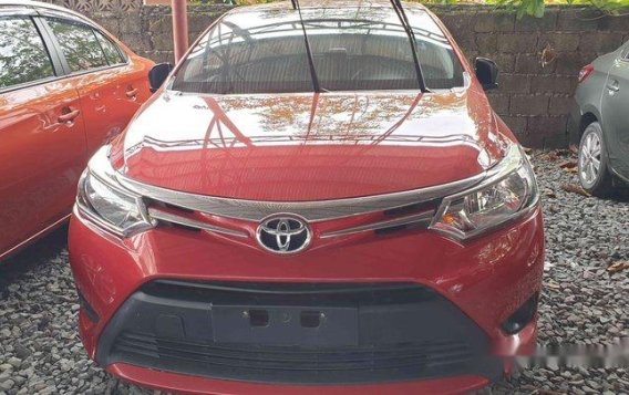 Selling Red 2018 Toyota Vios in Quezon City-1