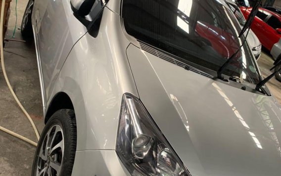 Silver Toyota Wigo 2018 for sale in Quezon City