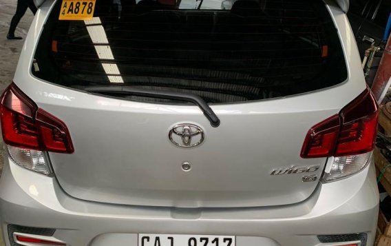 Silver Toyota Wigo 2018 for sale in Quezon City-5