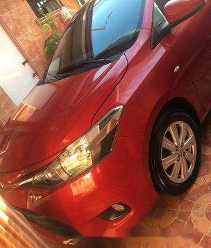 Red Toyota Vios 2014 Automatic Gasoline for sale -1