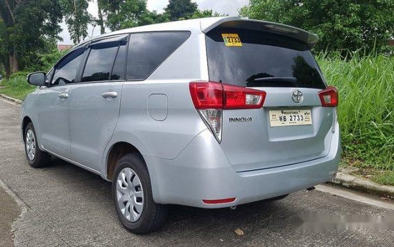 Silver Toyota Innova 2017 at 27000 km for sale -4
