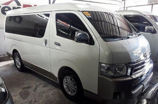 White Toyota Hiace 2017 at 3698 km for sale
