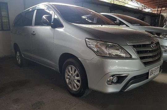 Silver Toyota Innova 2015 for sale in Quezon City-1