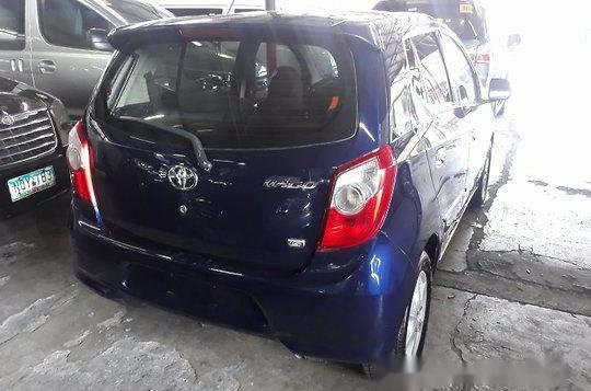 Sell Blue 2017 Toyota Wigo at 38217 km 