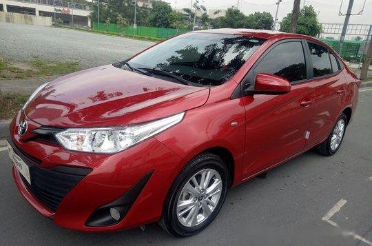 Red Toyota Vios 2018 at 5000 km for sale -3