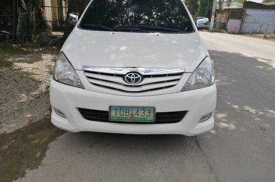 White Toyota Innova 2012 Manual Diesel for sale in Quezon City-11