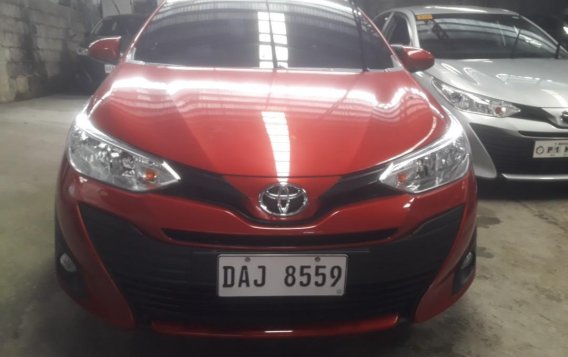 Red Toyota Vios 2019 for sale in Quezon City