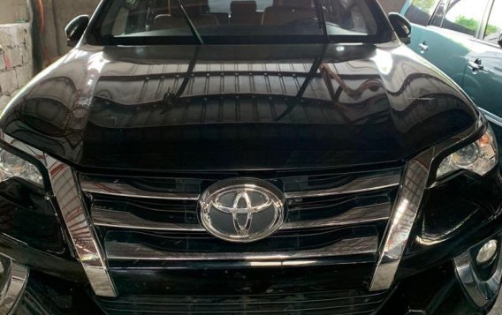 Sell Black 2017 Toyota Fortuner in Quezon City