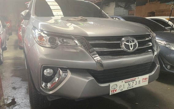 Silver Toyota Fortuner 2019 for sale in Quezon City